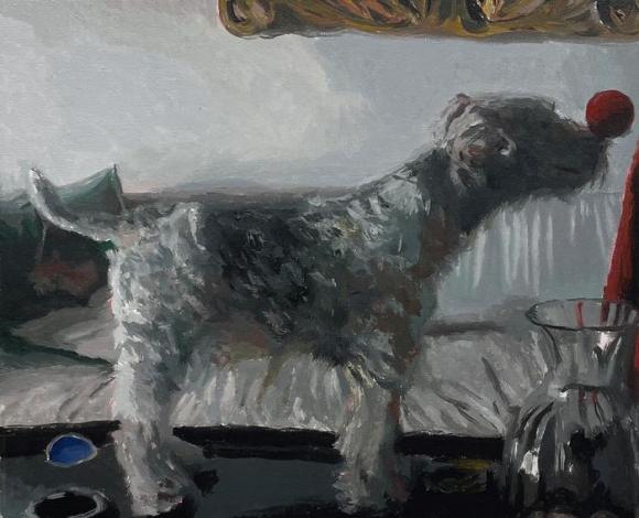 The charm of a stuffed fox terrier, 2021 © Iñigo Navarro