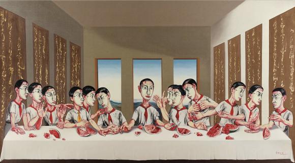 The Last Supper, 2001 © Zeng Fanzhi