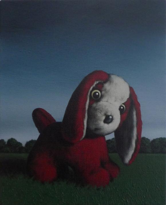 The red dog © Peter Jones