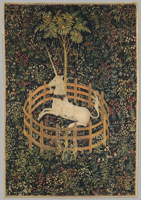 The Unicorn in Captivity, Foto The Met New York