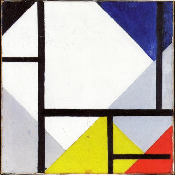 Theo van Doesburg. Simultaneous Counter-Composition. 1929