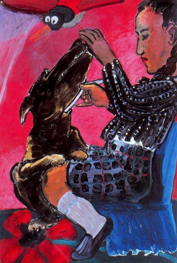 Dog and Girl - Serie @ Paula Rego