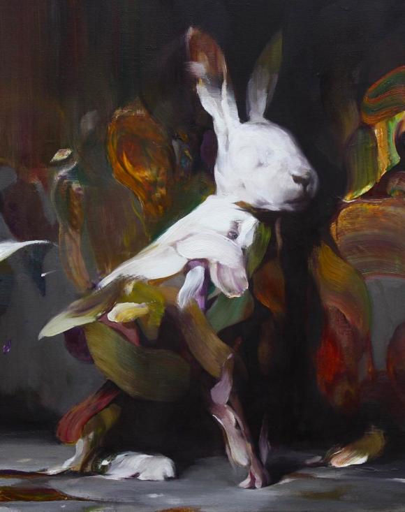 Weißer Hase, 2019 © Kim Yongchul