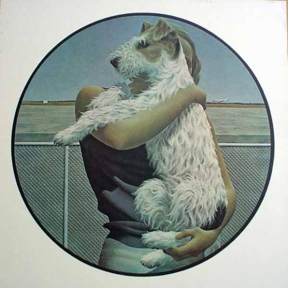 Alex Colville, Woman and Terrier, 1963